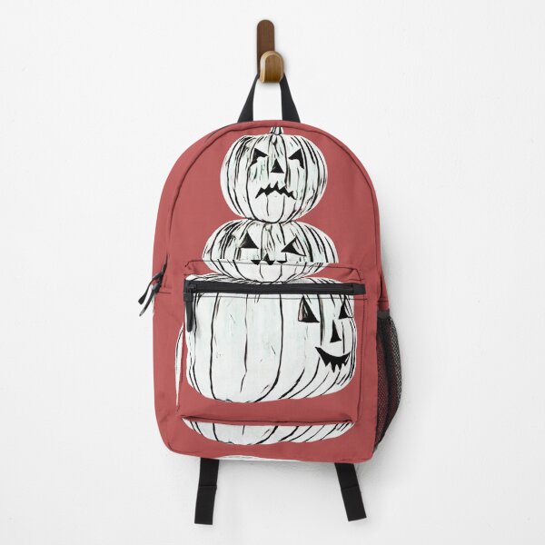 Item preview, Leaning Pumpkins Tower Funny Halloween Pumpkin Smiling  designed and sold by catchyology.