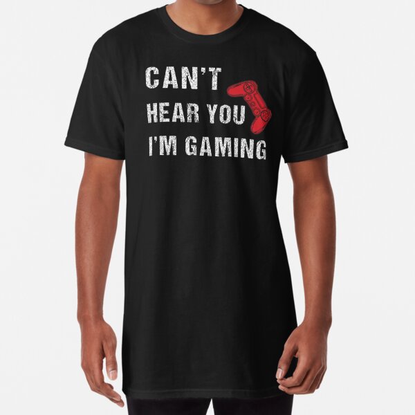 i can&#39;t hear you i&#39;m gaming,can&#39;t hear you i&#39;m  gaming meme, Funny Gift for gamers streamers, national video game day Art  Print for Sale by fati1627