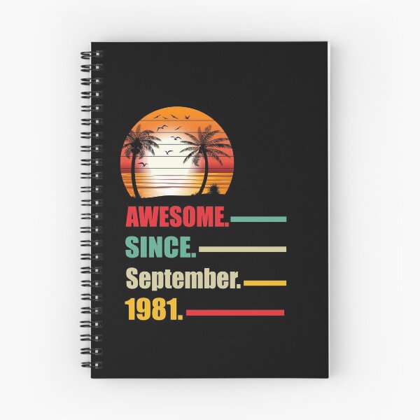 Item preview, 40. Birthday Awesome Since September 1981 designed and sold by Ibu83.