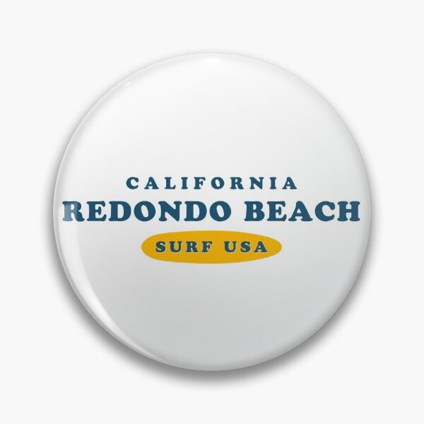Item preview, Redondo Beach California Vintage Retro Surf USA Travel Vacation Summer Sunset Beach designed and sold by tmartinezta.