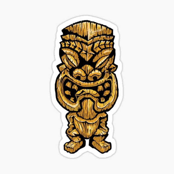 Tiki Sticker