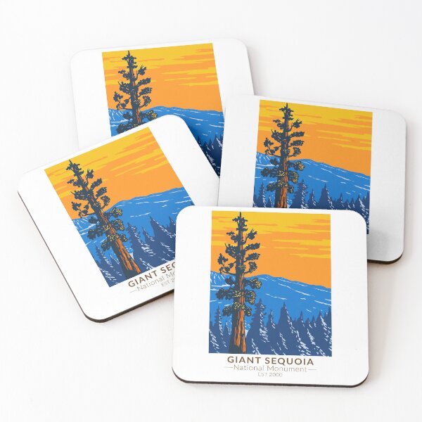 Item preview, Giant Sequoia National Monument California Vintage designed and sold by KrisSidDesigns.