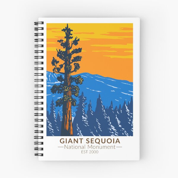 Item preview, Giant Sequoia National Monument California Vintage designed and sold by KrisSidDesigns.