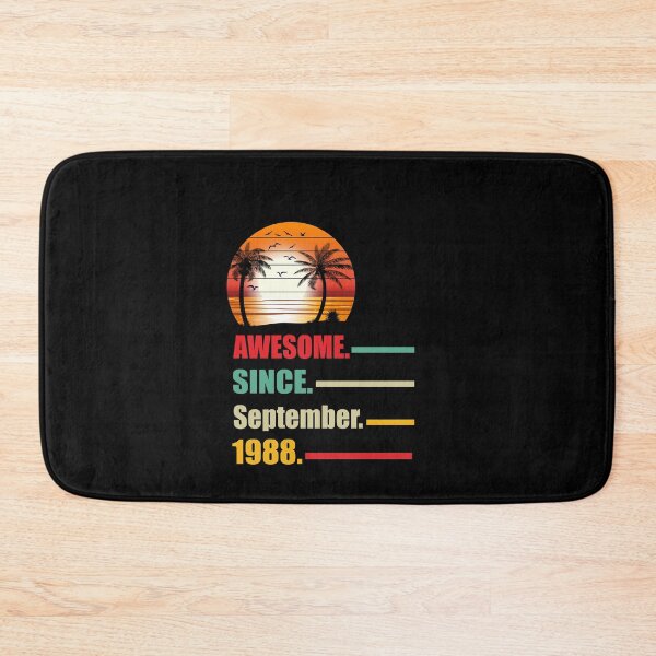 Item preview, 33. Birthday Awesome Since September 1988 designed and sold by Ibu83.