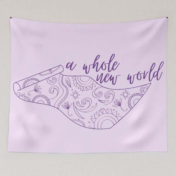 Item preview, A whole new world designed and sold by Katherine Shambaugh.