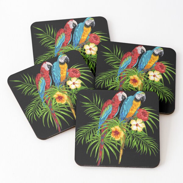Item preview, Tropical Birds Parrot Duo designed and sold by Alladin7.