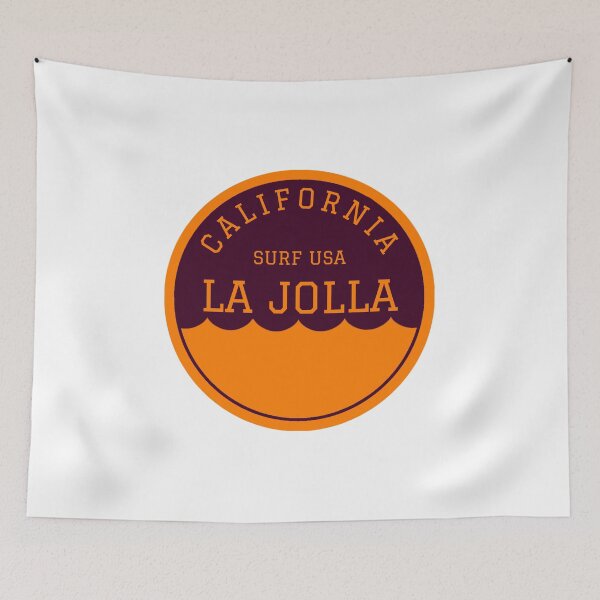 Item preview, La Jolla California Vintage Retro Surf USA Travel Vacation Summer Sunset Beach designed and sold by tmartinezta.
