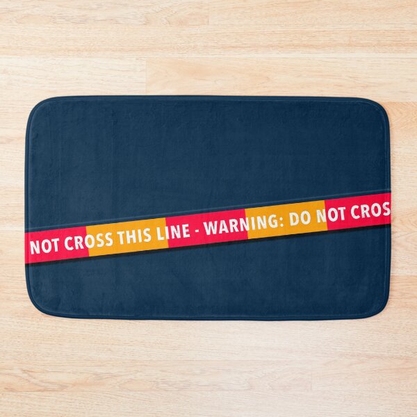 Item preview, WARNING: DO NOT CROSS THIS LINE designed and sold by Klementsen.