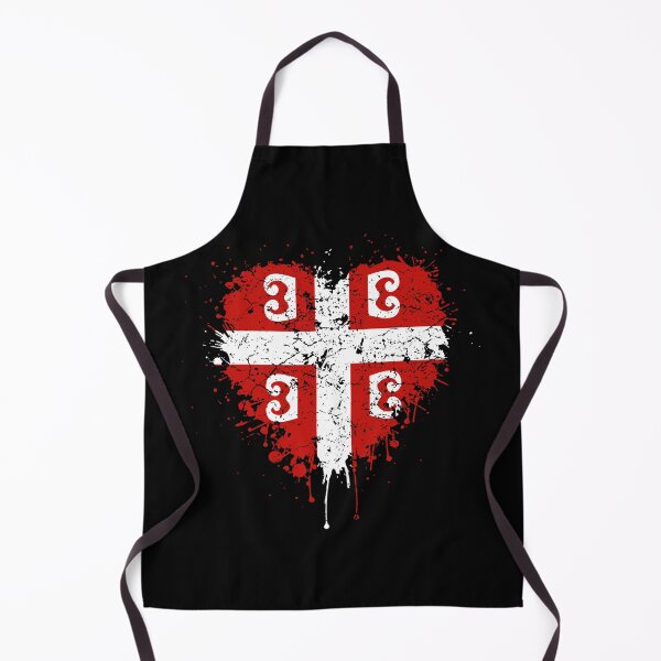 Item preview, Heart with Serbian coat of arms designed and sold by Mila1946.