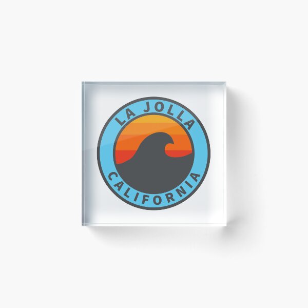 Item preview, La Jolla California Vintage Retro Surf USA Travel Vacation Summer Sunset Beach designed and sold by tmartinezta.