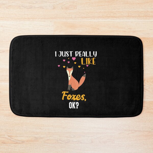 Item preview, I Just Really Like Foxes - Sweet Fox designed and sold by Ibu83.