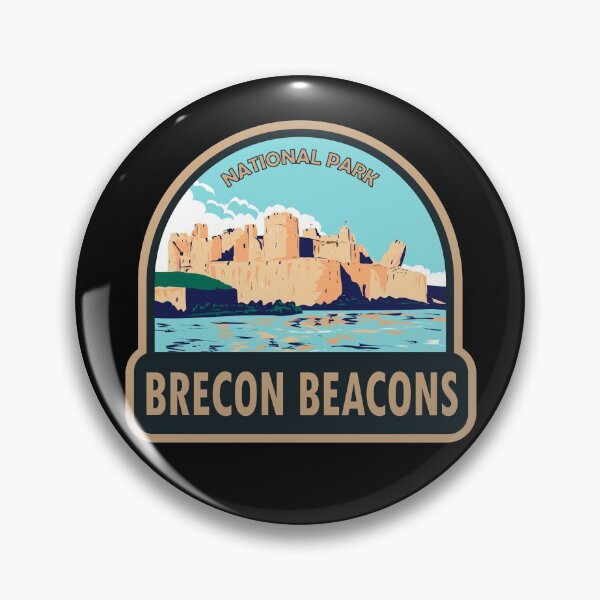 Item preview, Brecon Beacons Caerphilly Castle National Park Wales designed and sold by KrisSidDesigns.