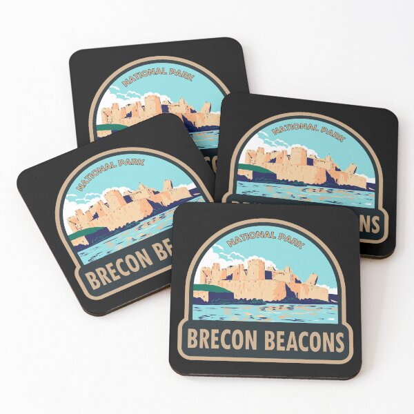 Item preview, Brecon Beacons Caerphilly Castle National Park Wales designed and sold by KrisSidDesigns.