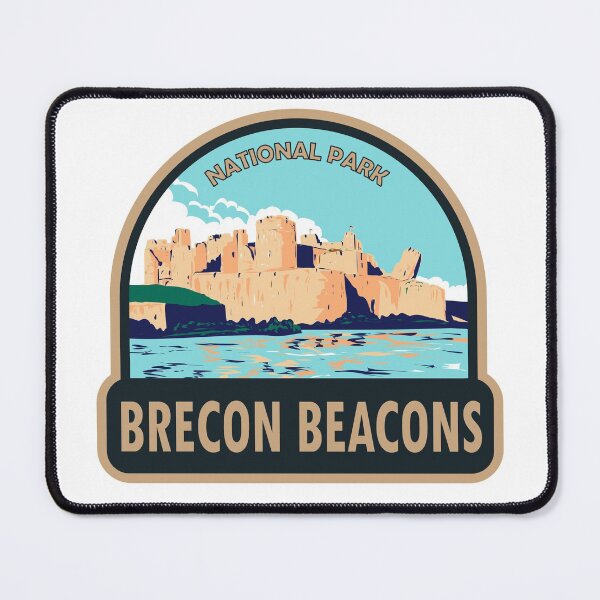Item preview, Brecon Beacons Caerphilly Castle National Park Wales designed and sold by KrisSidDesigns.