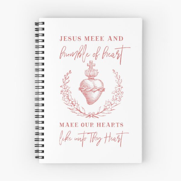 Item preview, Sacred Heart of Jesus, Jesus meek and humble of heart - Catholic gear designed and sold by CatholicCottage.