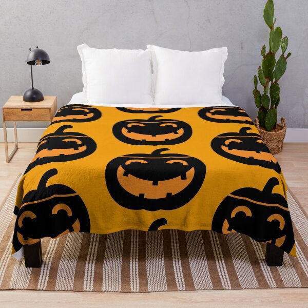 Item preview, GRIM GRINNING BLACK AND ORANGE PUMPKIN SILHOUETTE designed and sold by collingalanos80.