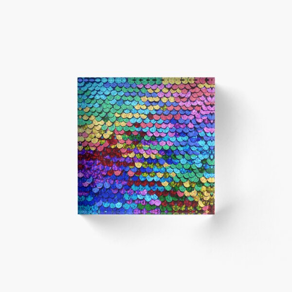 Item preview, Rainbow sequin print  designed and sold by MrJean.