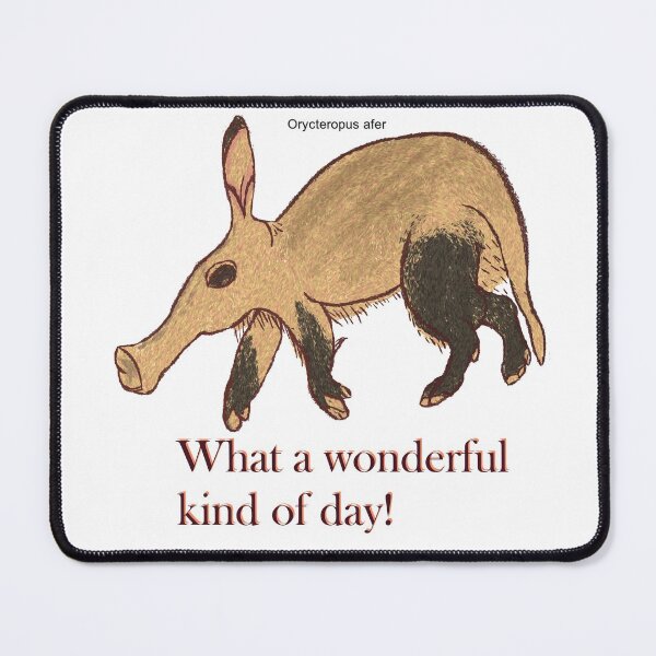 Item preview, Aardvark what a wonderful day designed and sold by NatureDesigned.