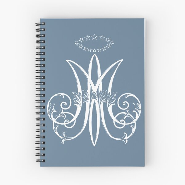 Item preview, Auspice Maria - Vintage/Traditional Catholic Mary Design designed and sold by CatholicCottage.