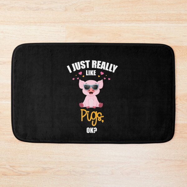 Item preview, I Just Really Like Pigs - Sweet Pig designed and sold by Ibu83.