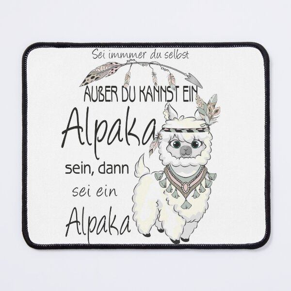 Item preview, Alpaca always be yourself designed and sold by ProMySign.