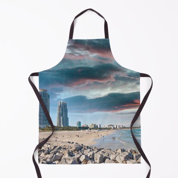 Item preview, Miami Beach Florida Sunset FL Public Beach designed and sold by Piper-Deals.
