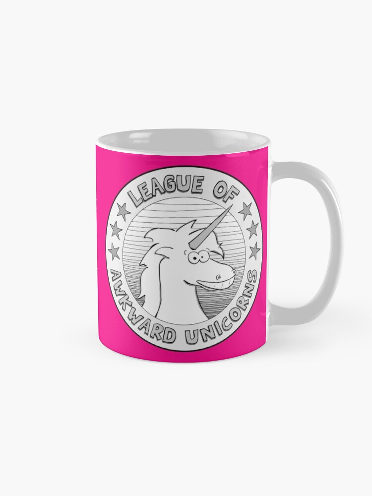 Alternate view of The League of Awkward Unicorns Official Gear Mug