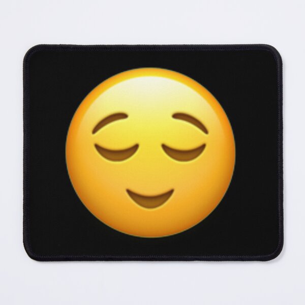 Item preview, Relieved Face Emoji designed and sold by Popular-Gifts.