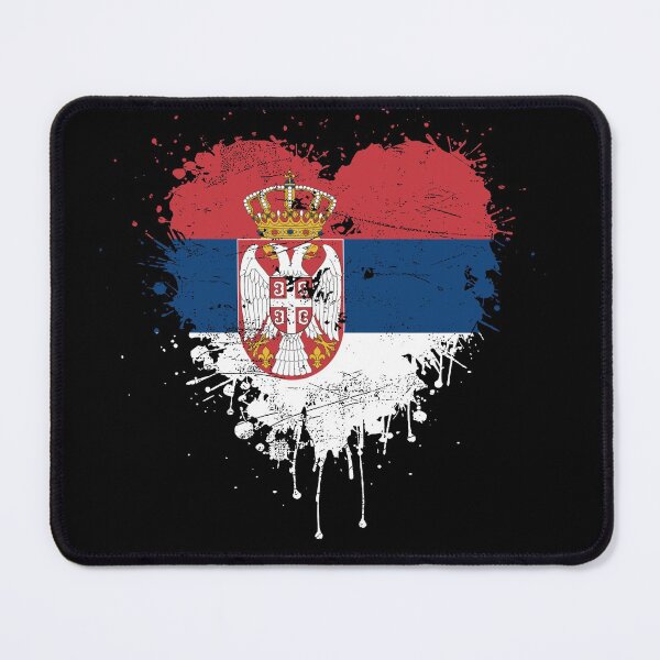 Item preview, Heart with serbian flag designed and sold by Mila1946.
