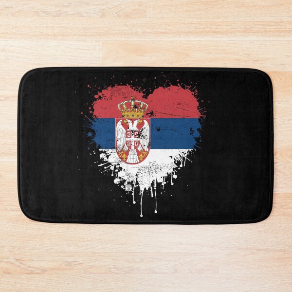 Item preview, Heart with serbian flag designed and sold by Mila1946.