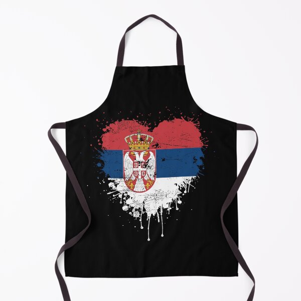 Item preview, Heart with serbian flag designed and sold by Mila1946.