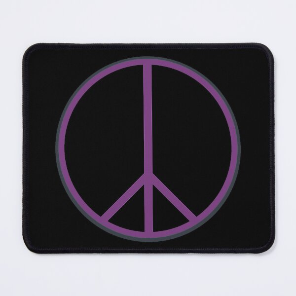 Item preview, Purple peace and love sign designed and sold by For the love of Pixels.