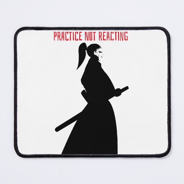 Item preview, PRACTICE NOT REACTING designed and sold by Ethos Bubbles.