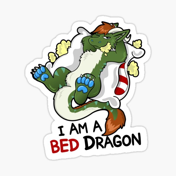 Item preview, I am a bed-dragon designed and sold by Toony-Stuff.
