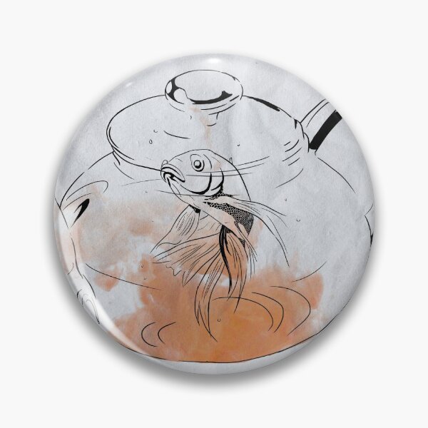 Item preview, Pez en tetera designed and sold by LiaruDesign.