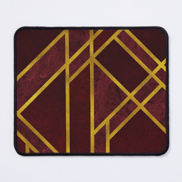 Item preview, Art Deco Ruby Red designed and sold by AmbienceArt.