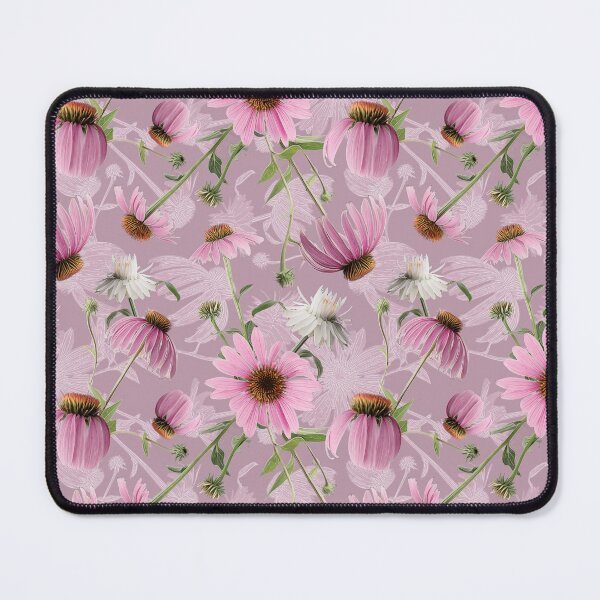 Item preview, Echinacea Cone Flower Pattern with Straw Flowers designed and sold by cozycaroline.
