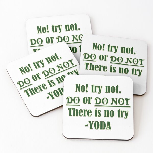 Item preview, Do or Do Not designed and sold by Glitch Forge.