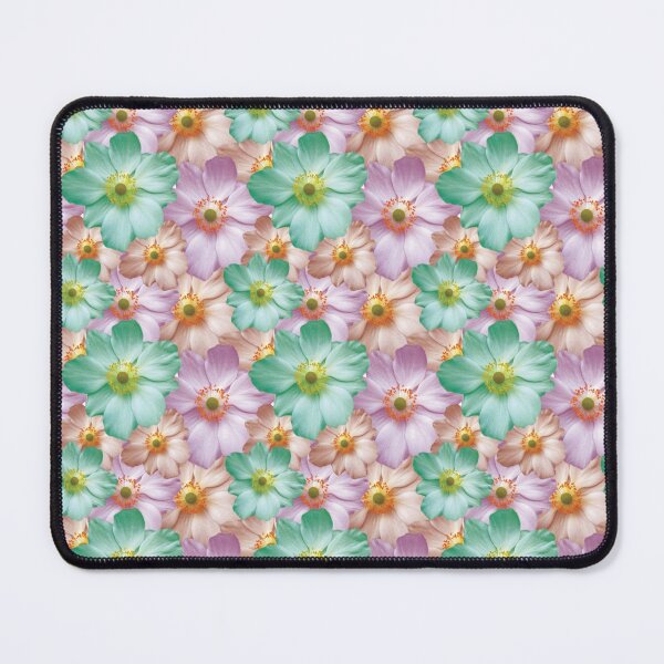 Item preview, Beautiful Green Orange and Maroon Flowers Pattern designed and sold by StarsForgers.
