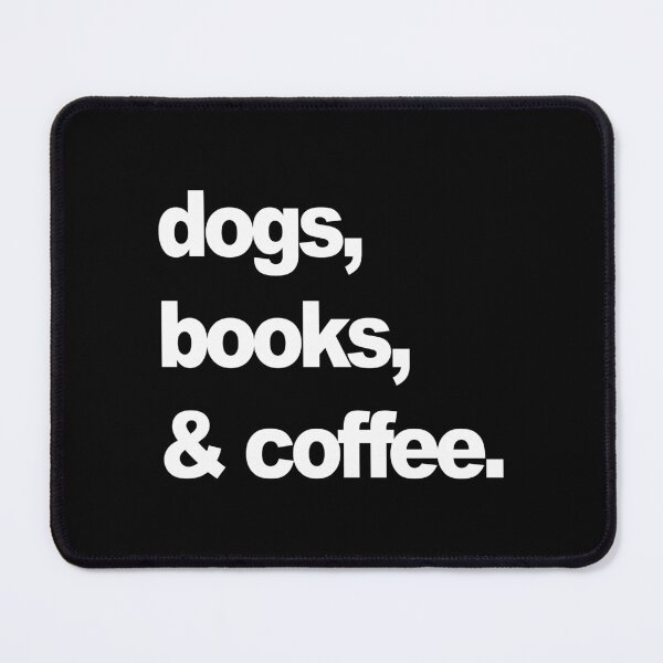 Item preview, Dogs, Books and Coffee designed and sold by SoLarghi.
