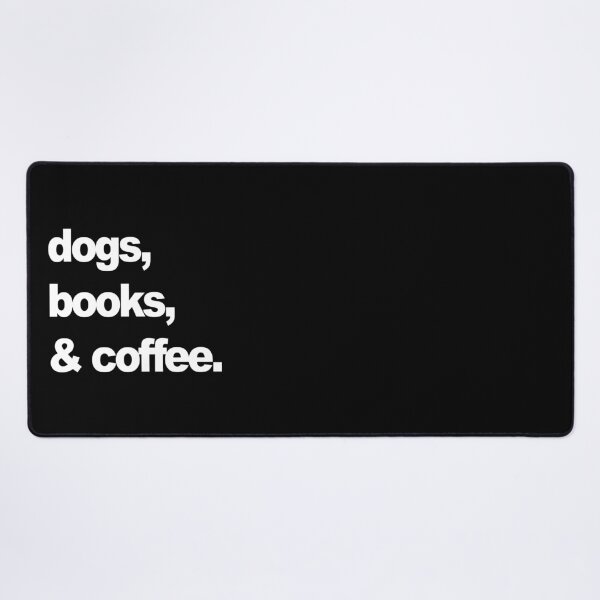 Item preview, Dogs, Books and Coffee designed and sold by SoLarghi.
