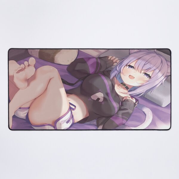 Item preview, Nekomata Okayu Desk Mat designed and sold by Ryuk133.