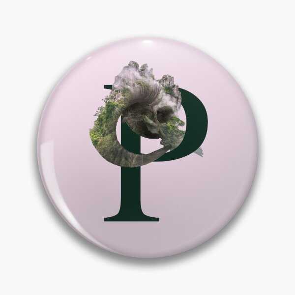 Item preview, Skull Letter P designed and sold by PonyLord.