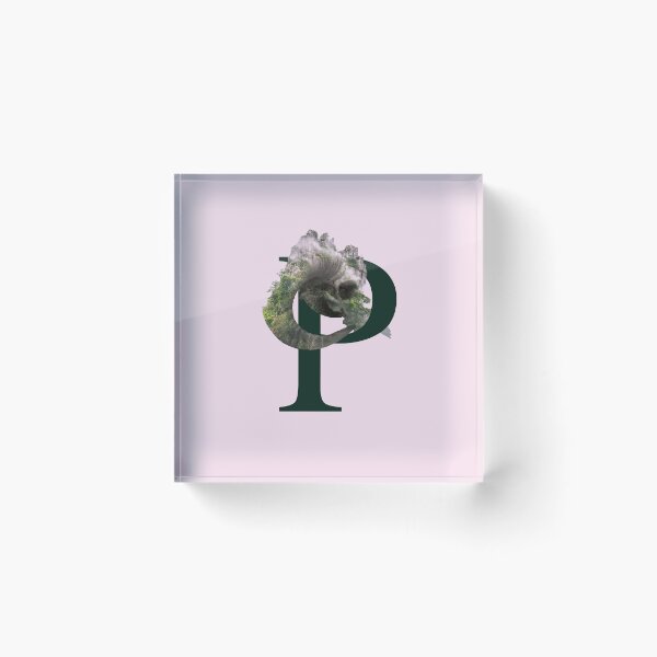 Item preview, Skull Letter P designed and sold by PonyLord.