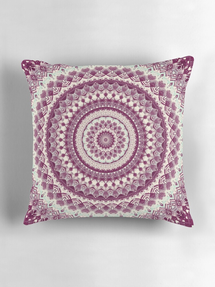 Thumbnail 3 of 4, Pillow, Mandala 143 designed and sold by PatternsofLife.