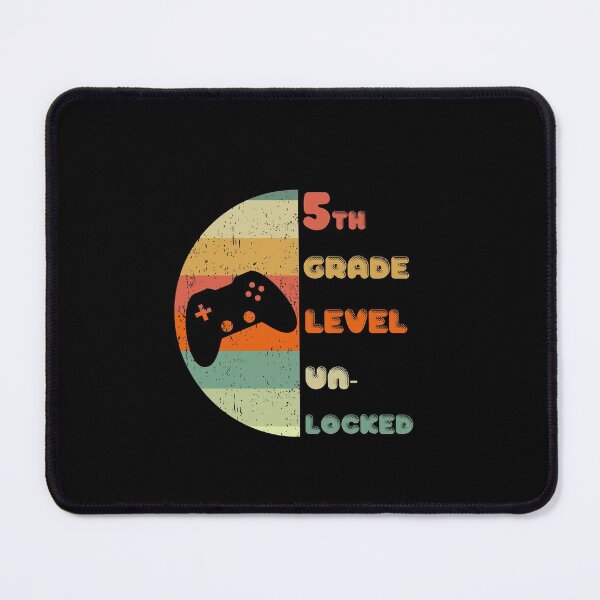Item preview, 5th Grade Level Unlocked - Controller on a Sunset Background - Gift for Daughter or Niece designed and sold by CactusFamily.