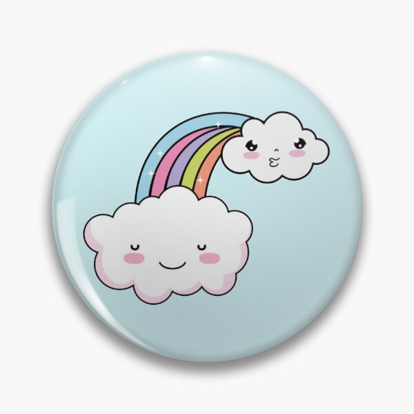 Item preview, Rainbow Clouds designed and sold by kawaiistudio.