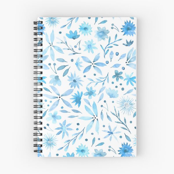 Item preview, Vintage Floral in Blue designed and sold by Marie Funseth.