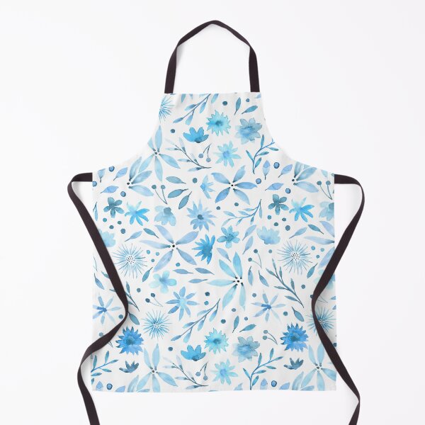 Item preview, Vintage Floral in Blue designed and sold by Marie Funseth.