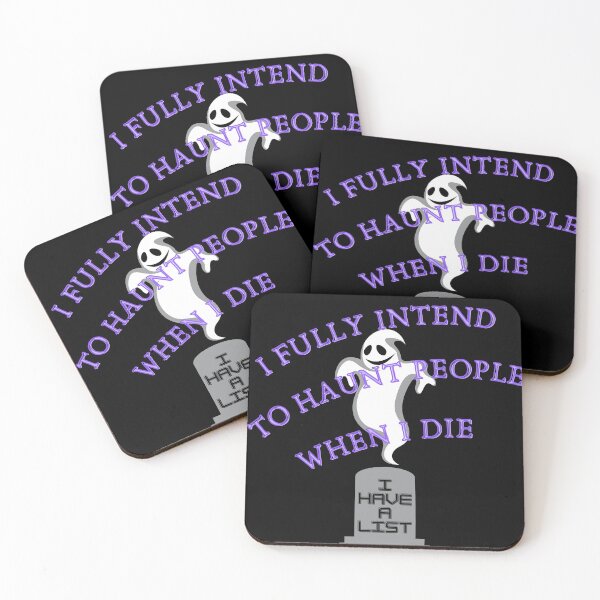 Item preview, I Fully Intend to Haunt People When I Die designed and sold by QLityProducts.